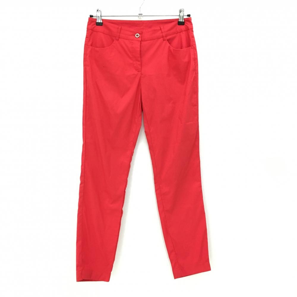シェルボ パンツ レッド 薄手 ストレッチ  レディース USA-S/6(M) ゴルフウェア CHERVO