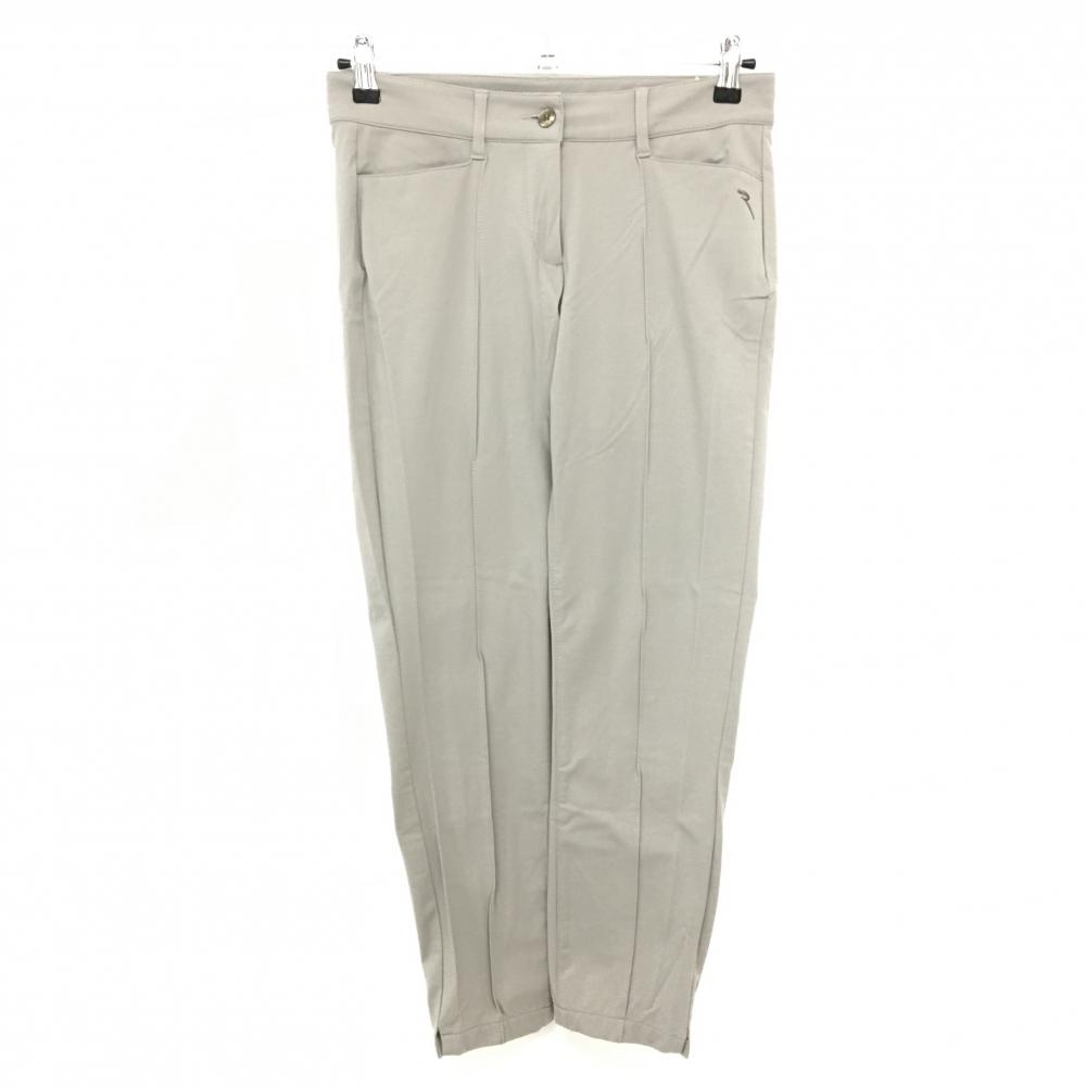 【美品】シェルボ パンツ グレージュ 裏起毛 ストレッチ レディース USA-S ゴルフウェア CHERVO