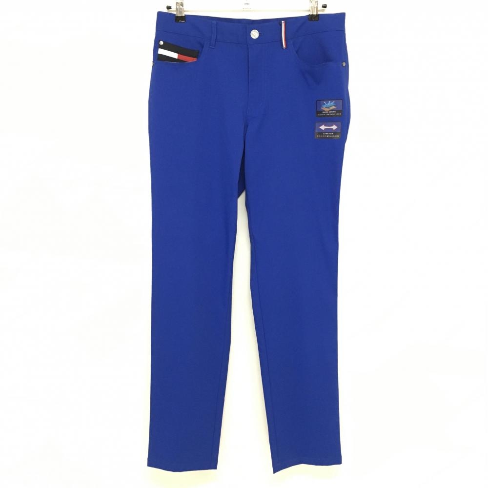 【新品】トミーヒルフィガーゴルフ パンツ ブルー ストレッチ 速乾 メンズ L ゴルフウェア Tommy Hilfiger Golf