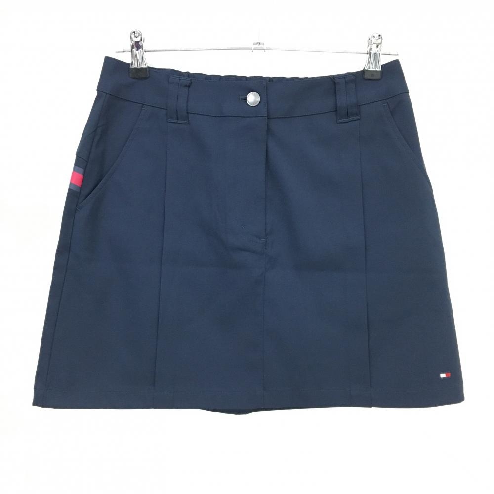【新品】トミーヒルフィガーゴルフ スカート ネイビー ストレッチ  レディース L ゴルフウェア 2025年モデル Tommy Hilfiger Golf