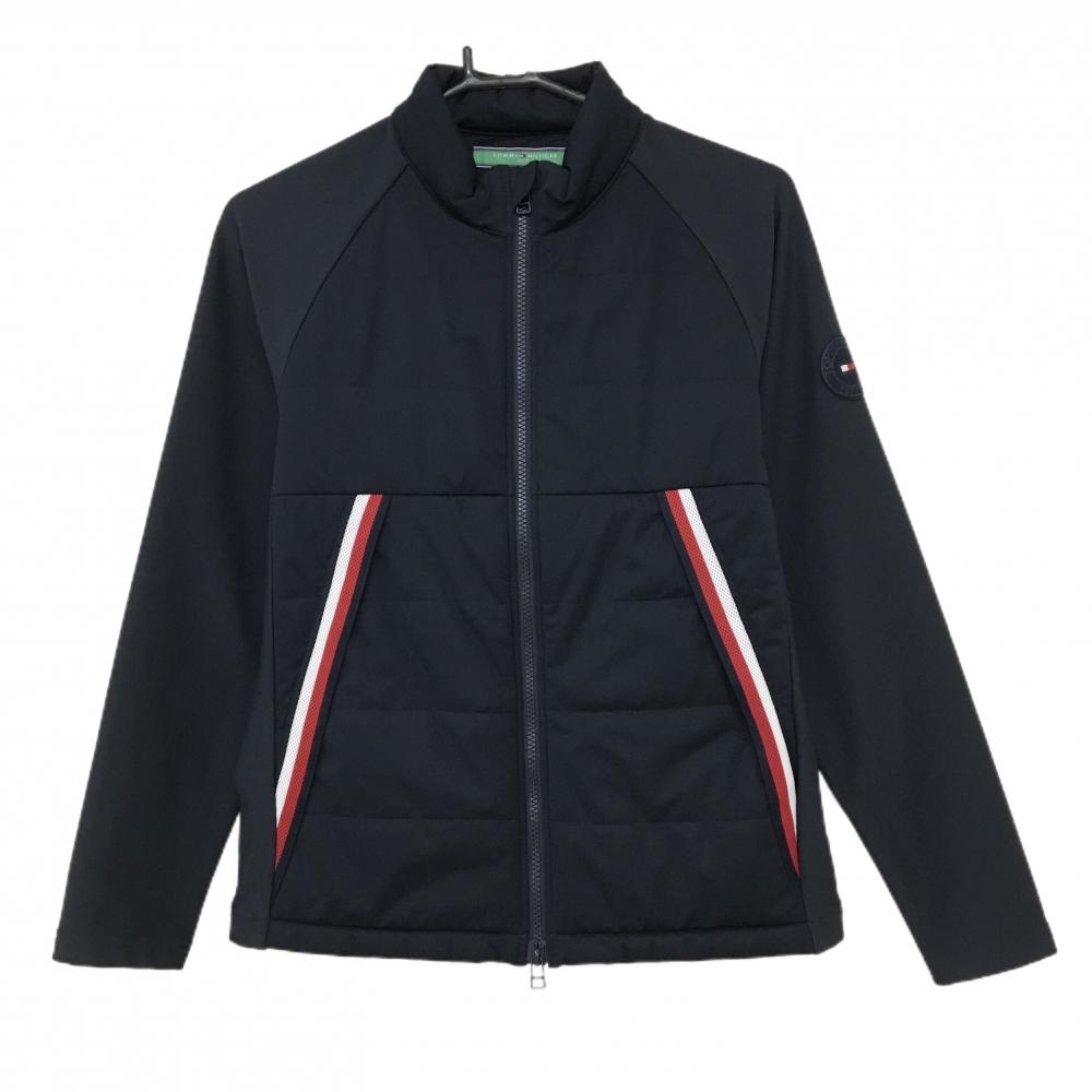 【超美品】トミーヒルフィガーゴルフ 中綿切替ジャケット  レディース M ゴルフウェア 2024年モデル Tommy Hilfiger Golf