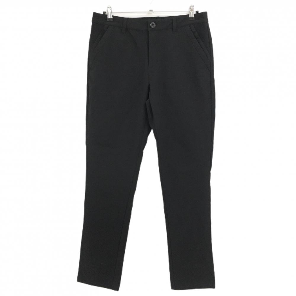 【超美品】ムータマリン パンツ 黒 裏微起毛 ストレッチ  メンズ 7(XL) ゴルフウェア muta