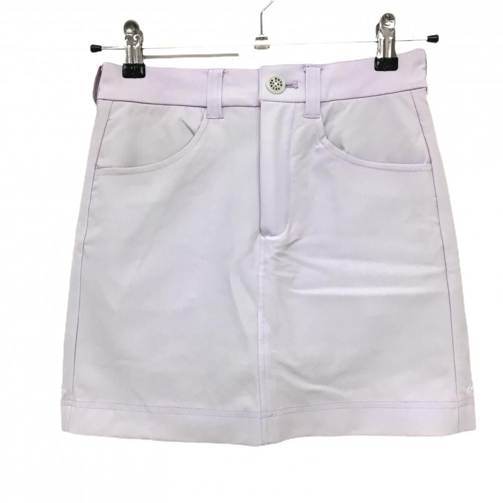 ムータマリン スカート ライトパープル ロゴ刺しゅう 内側インナーパンツ レディース 1(S) ゴルフウェア 2024年モデル muta
