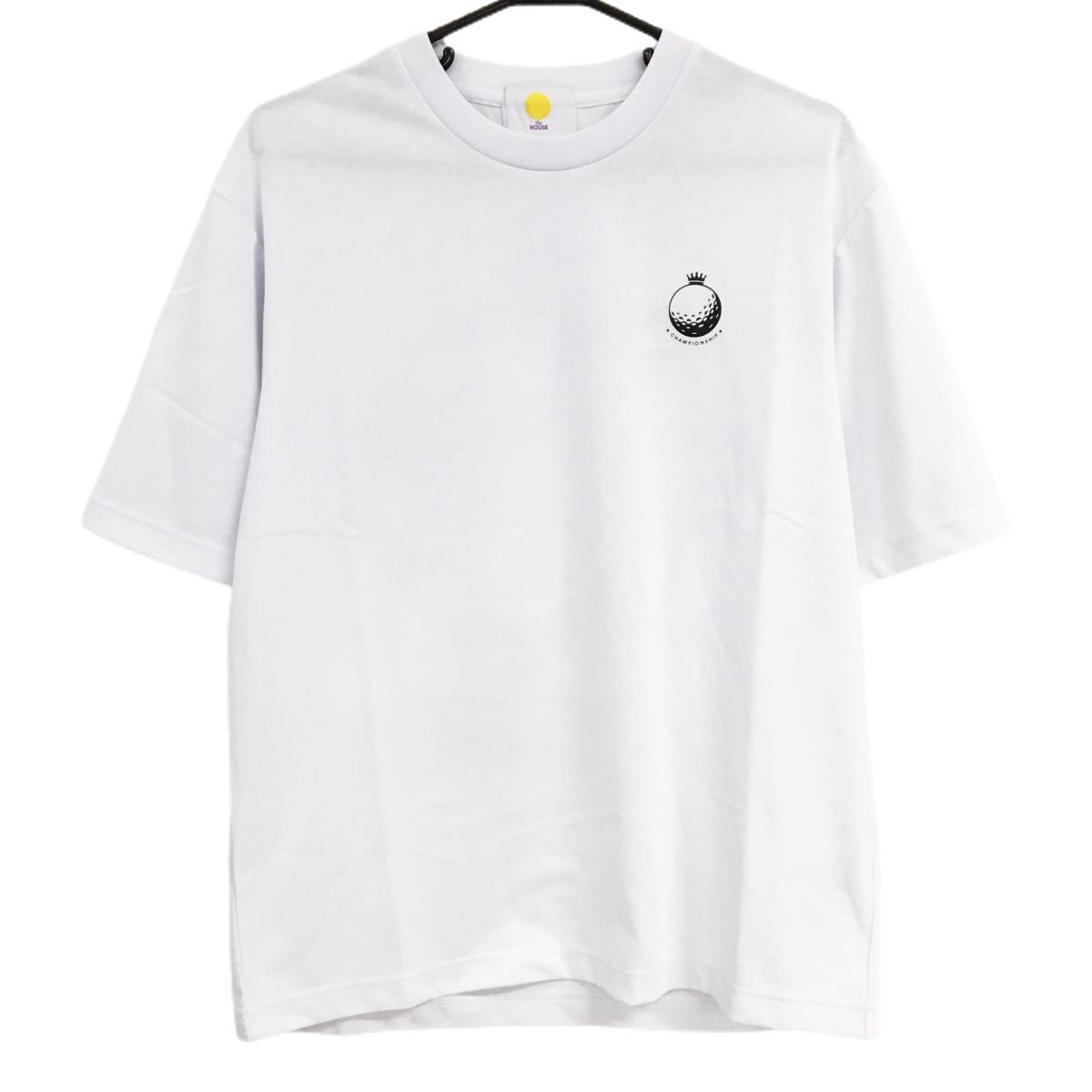 【新品】ピン Tシャツ 白×黒 ZOZO CHAMPIONSHIP×TSI メンズ S ゴルフウェア 2024年モデル PING