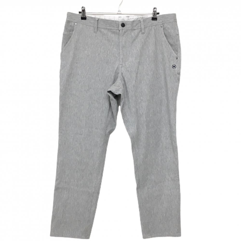 ピン パンツ 杢グレー ロゴ刺しゅう  メンズ 3L ゴルフウェア PING