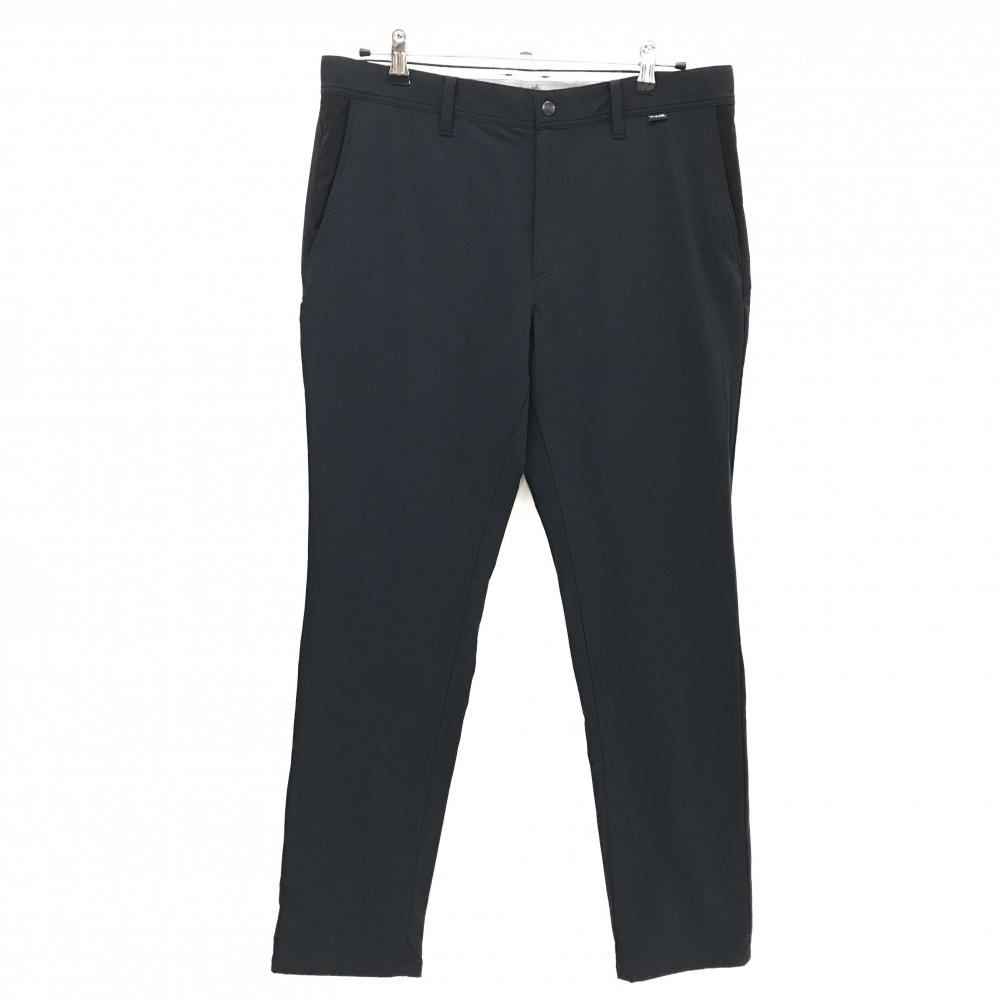 【超美品】トラヴィスマシュー パンツ 黒 裏起毛 シンプル メンズ XL ゴルフウェア TravisMathew