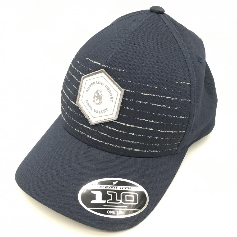 【超美品】トラヴィスマシュー キャップ ネイビー ワッペン ONE TEN ゴルフウェア TravisMathew