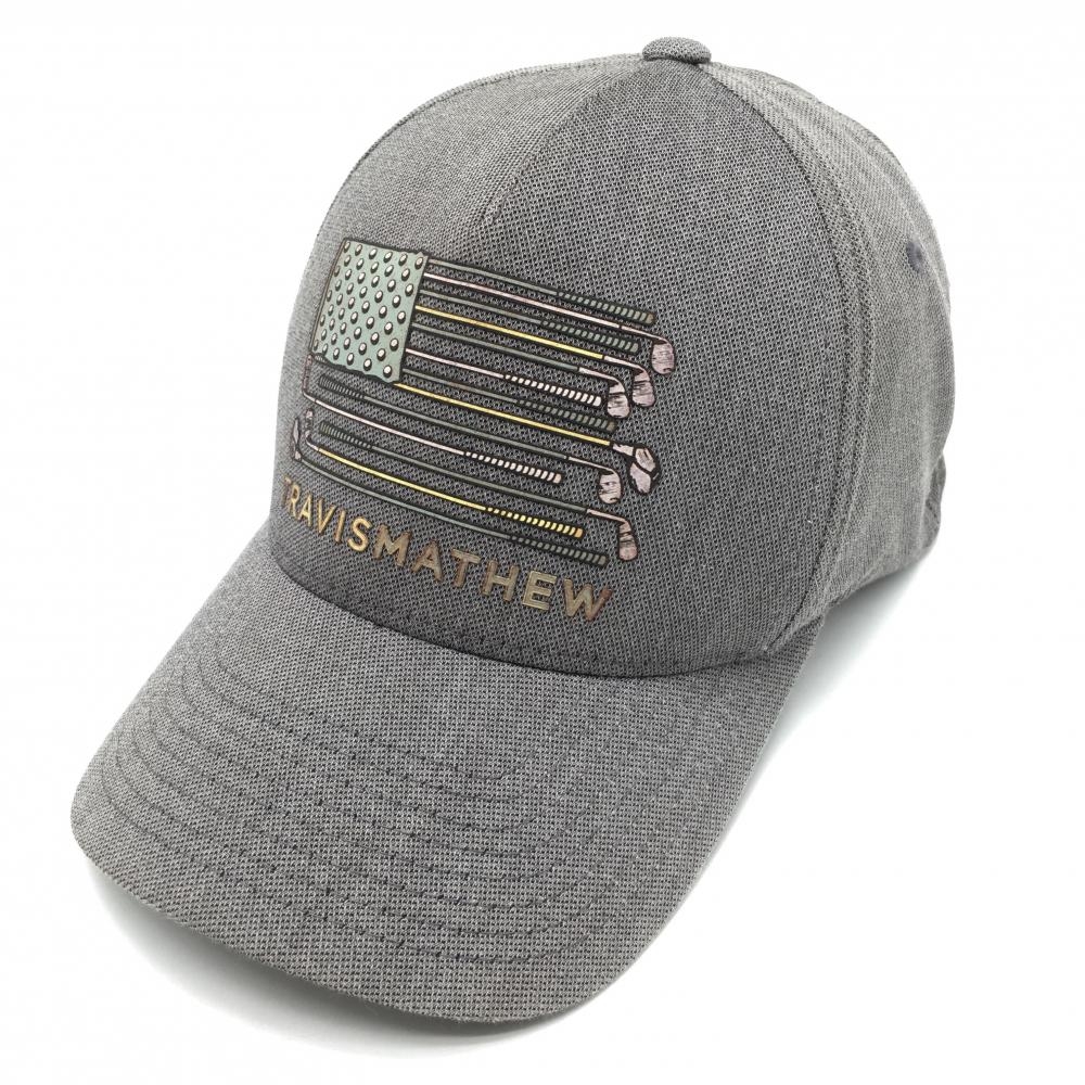 トラヴィスマシュー キャップ グレー L-XL   ゴルフウェア TravisMathew