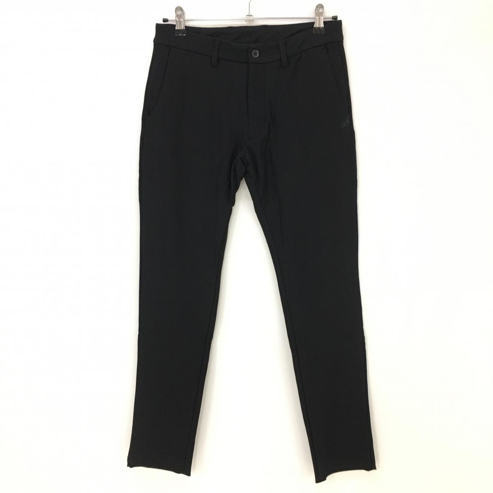 【新品】エフィカスブラン パンツ 黒 裏微起毛  ストレッチ メンズ S ゴルフウェア efficace