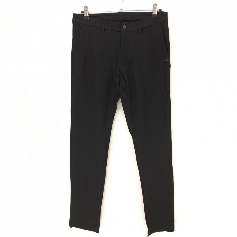 【新品】エフィカスブラン パンツ 黒 裏微起毛 ストレッチ メンズ L ゴルフウェア efficace
