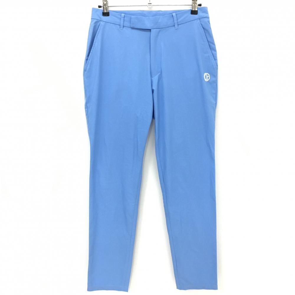 【超美品】CPG パンツ ライトブルー ストレッチ シリコンワッペン  メンズ 3(L) ゴルフウェア 2023年モデル CPG