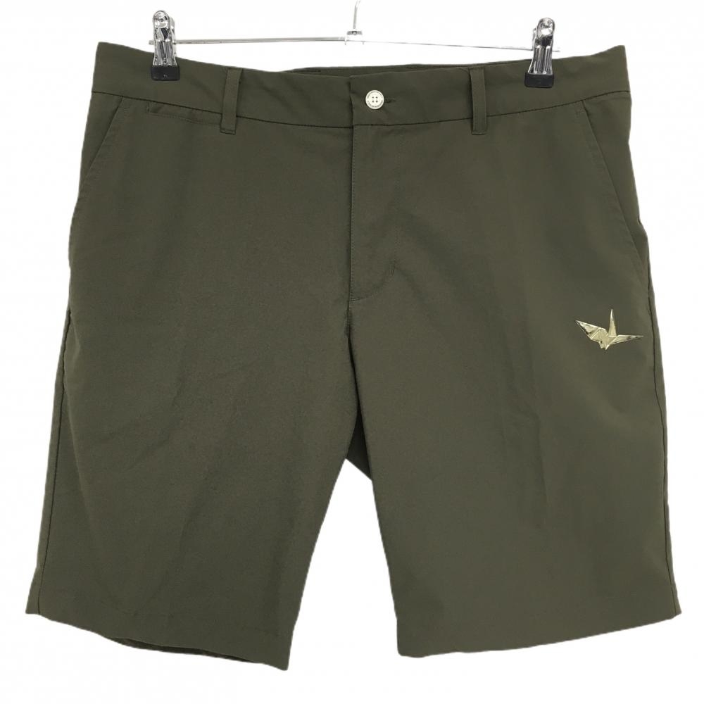 ウノピゥウノウグァーレトレゴルフ ハーフパンツ カーキ ストレッチ  メンズ Ⅵ(XL) ゴルフウェア 1PIU1UGUALE3 